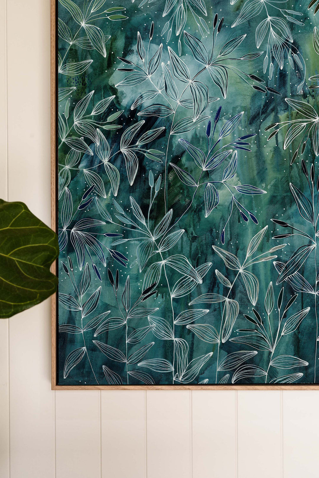 Acacia Afterdark - 100 x 100cm Print