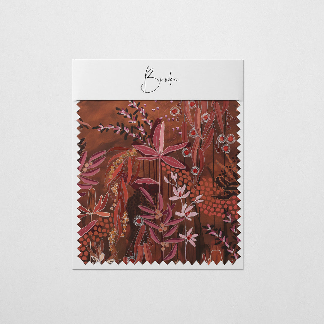 Sample Swatch - Bush Flowers
