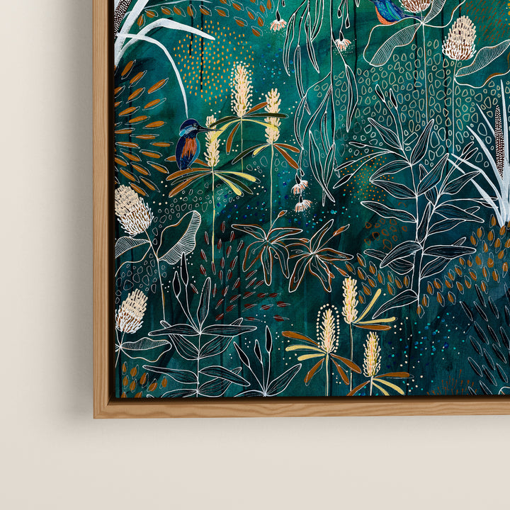 Kingfisher Grove Limited Edition Print