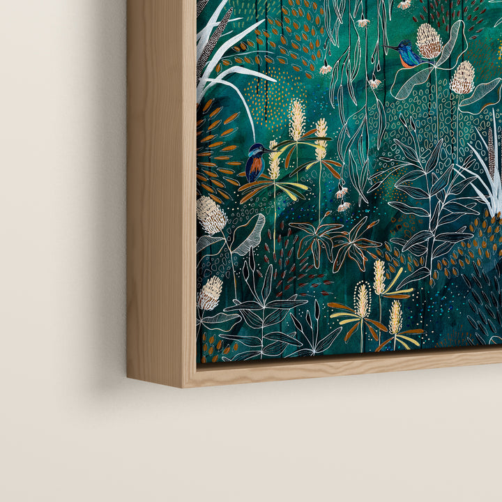 Kingfisher Grove Limited Edition Print