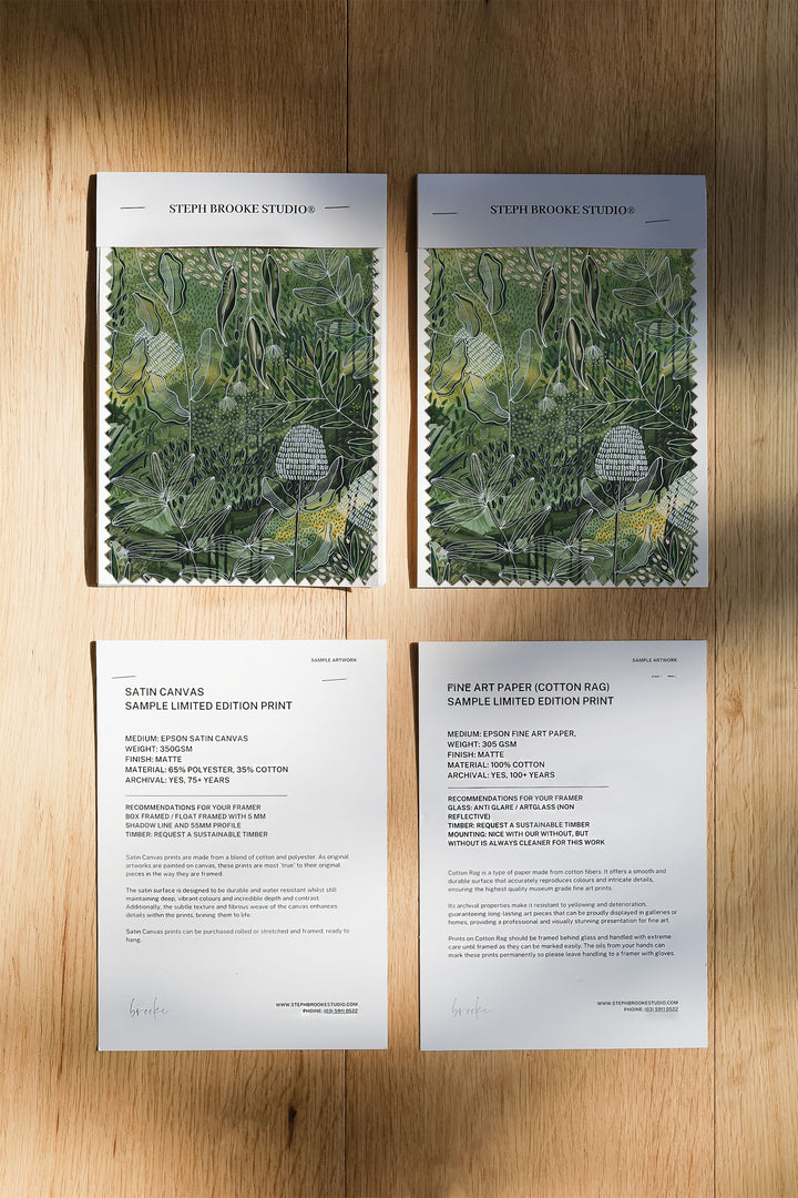 Emerald Season Limited Edition Print