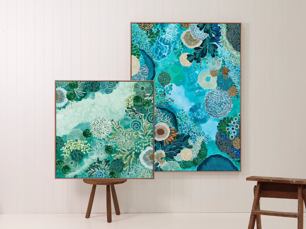 Flowers Of The Sea paired with Beneath Turquoise Bay