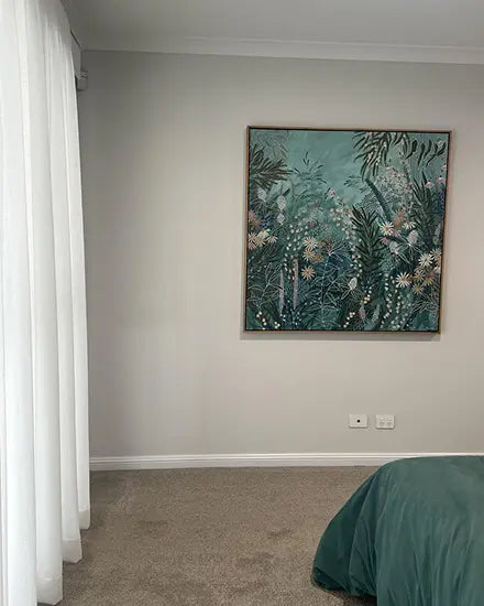 CHANTELLE E. · BUSHMAN'S BAY, ABOVE THE BED