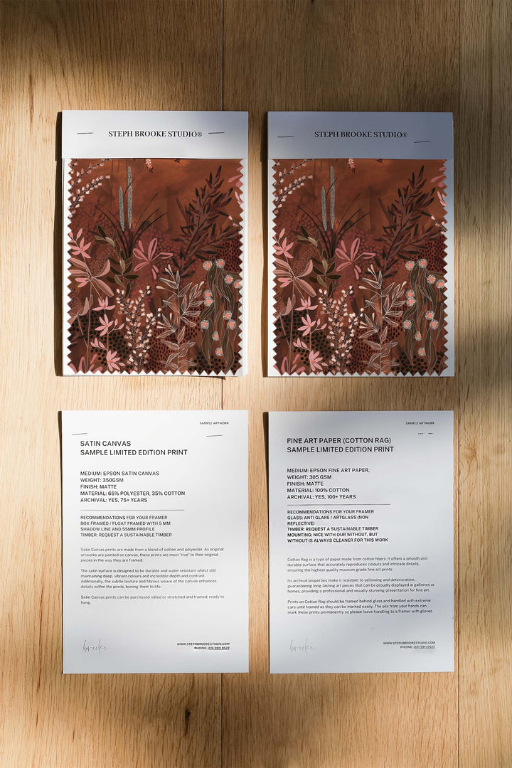 Kimberley Wildflowers Limited Edition Print