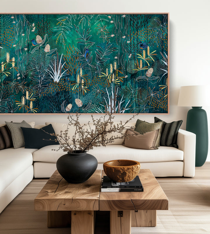 Kingfisher Grove Limited Edition Print