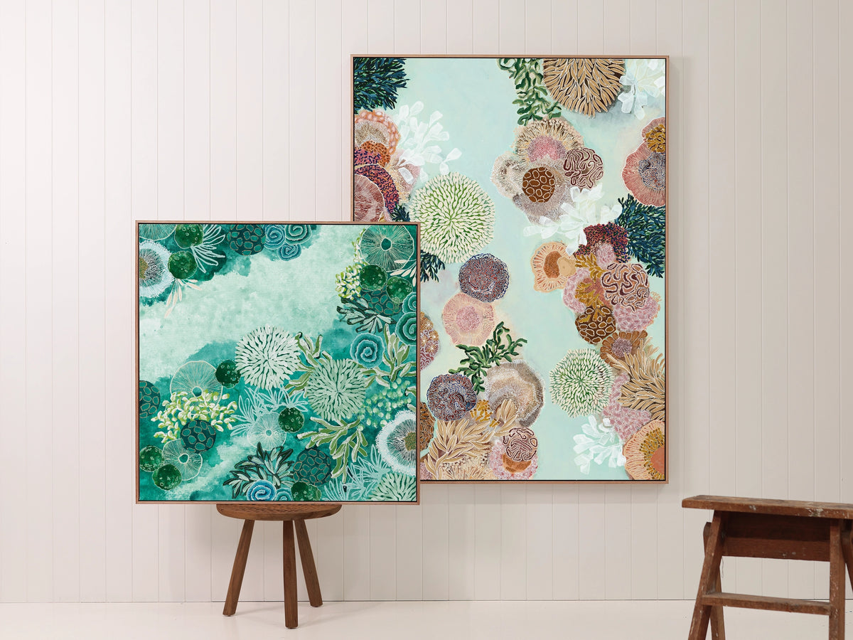 The Shallows Of Coral Bay paired with Beneath Turquoise Bay