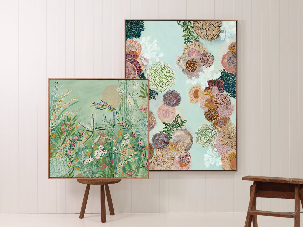 The Shallows Of Coral Bay paired with Coastal Wattles