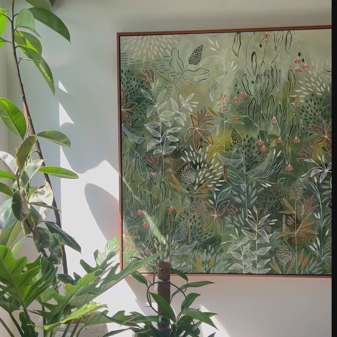 Wattlebird Burrow Limited Edition Print