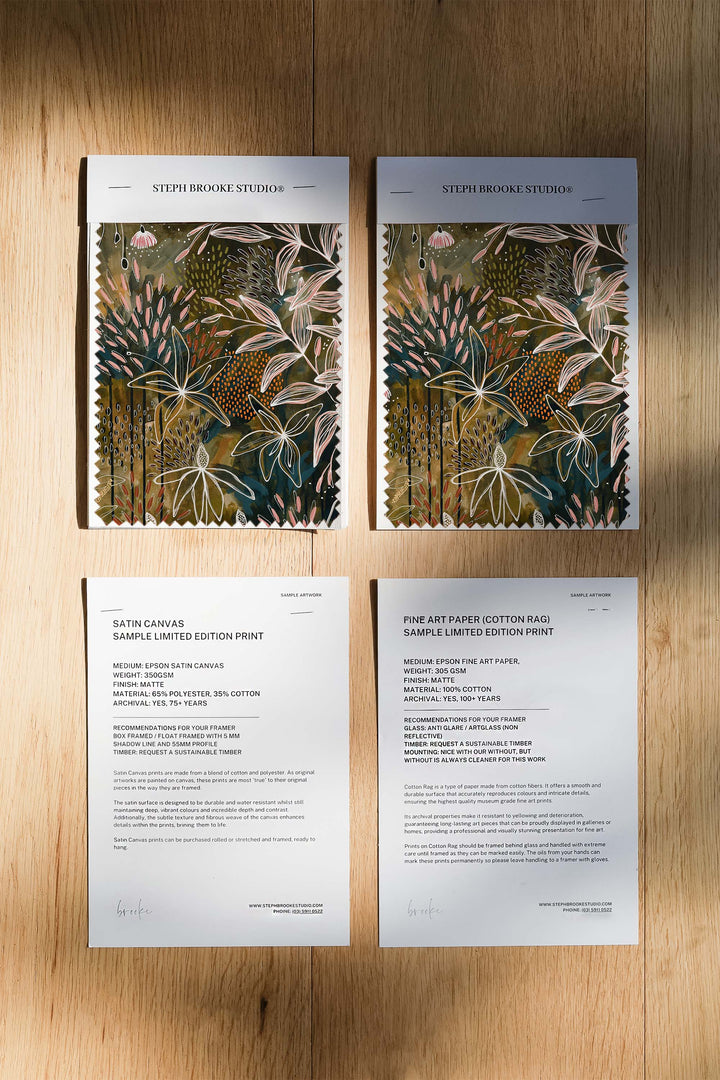 Blackwood Wattle Open Edition Print