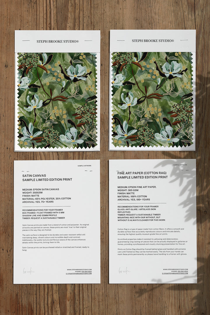 Cedar And Moss - Open Edition Print