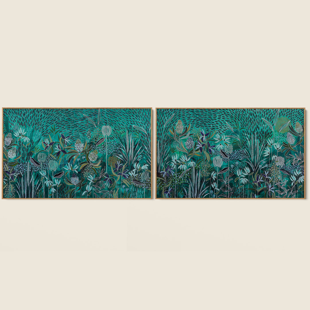 Celadon Scenery Original Artwork