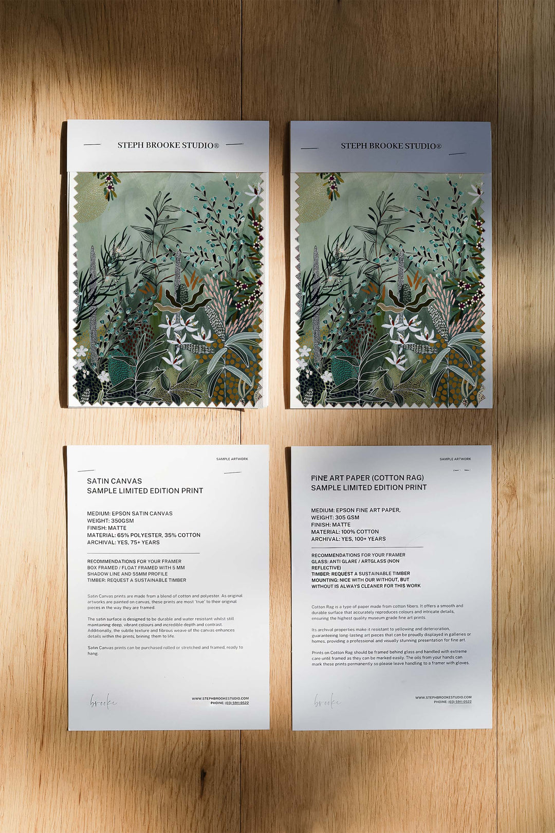 Cinnamon Myrtle Limited Edition Print