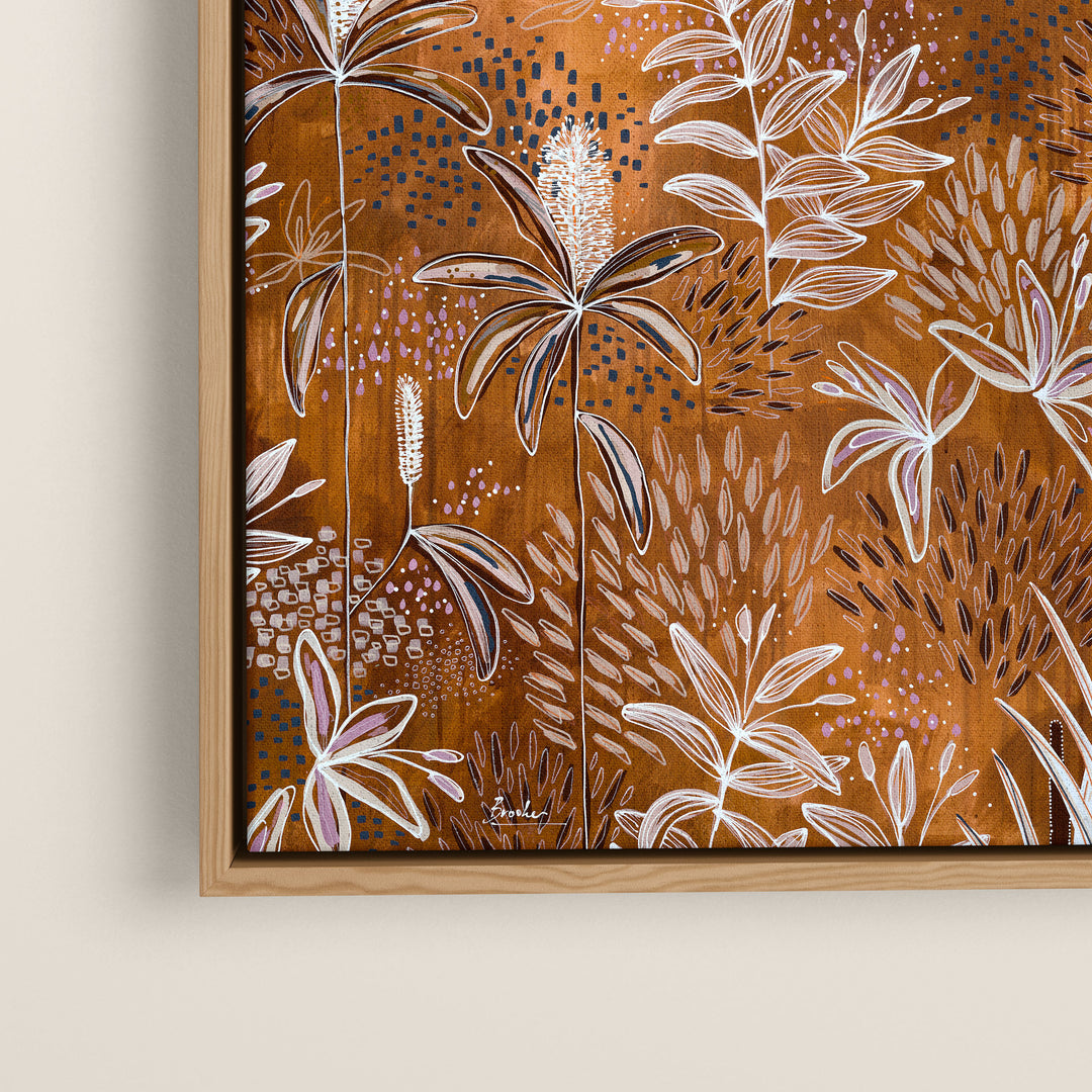 Banksia in Bronze Original Artwork