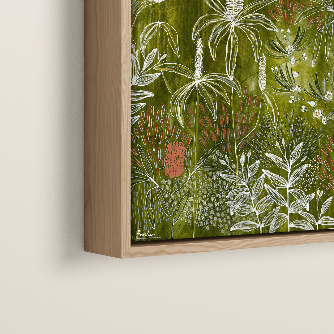 Banksia Leaf Original Artwork