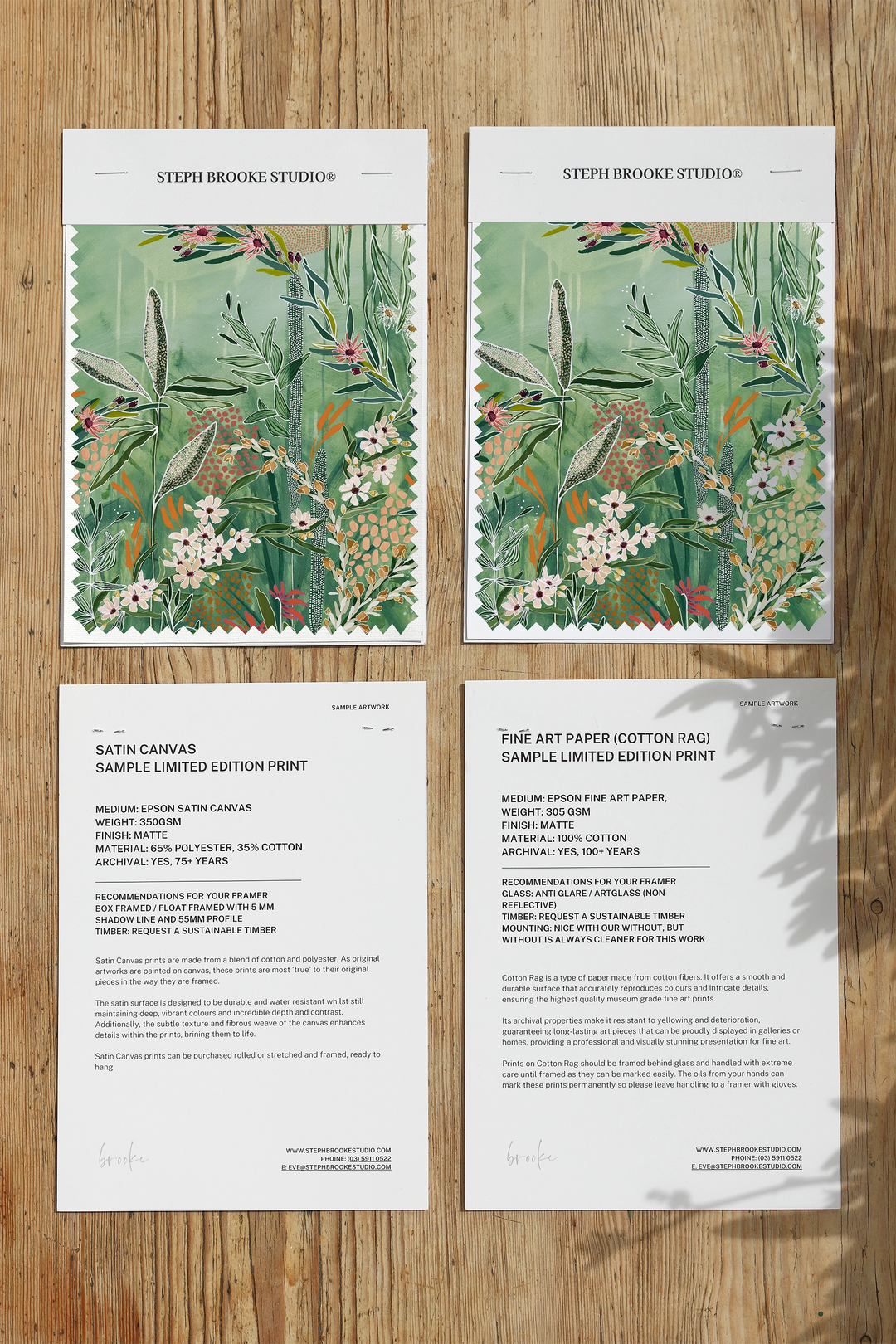 Coastal Wattles Open Edition Print