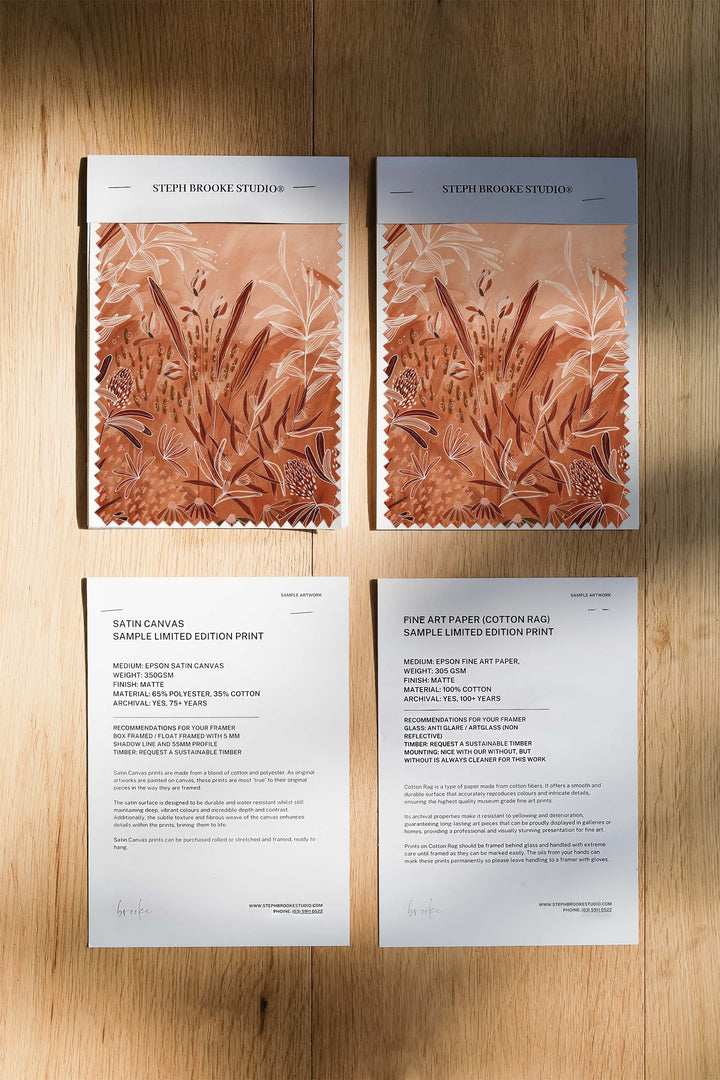 Desert Bloom Limited Edition Print