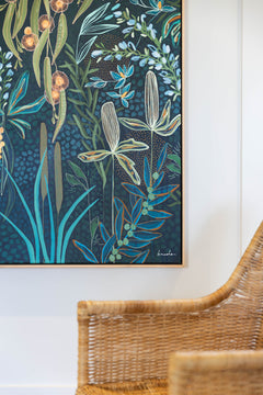 Flowers Of The Midnight Moon Original Artwork