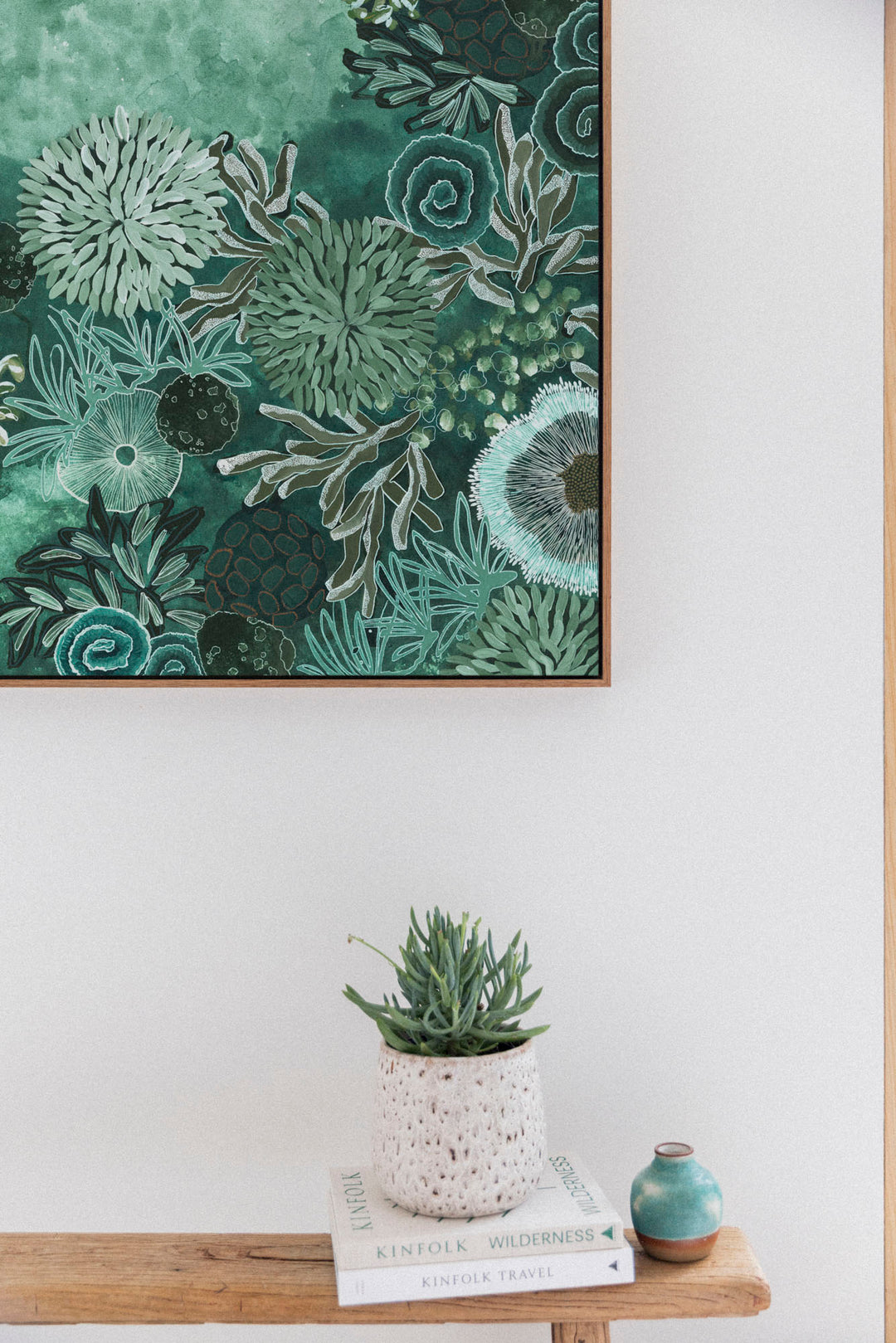 Beneath Turquoise Bay Print