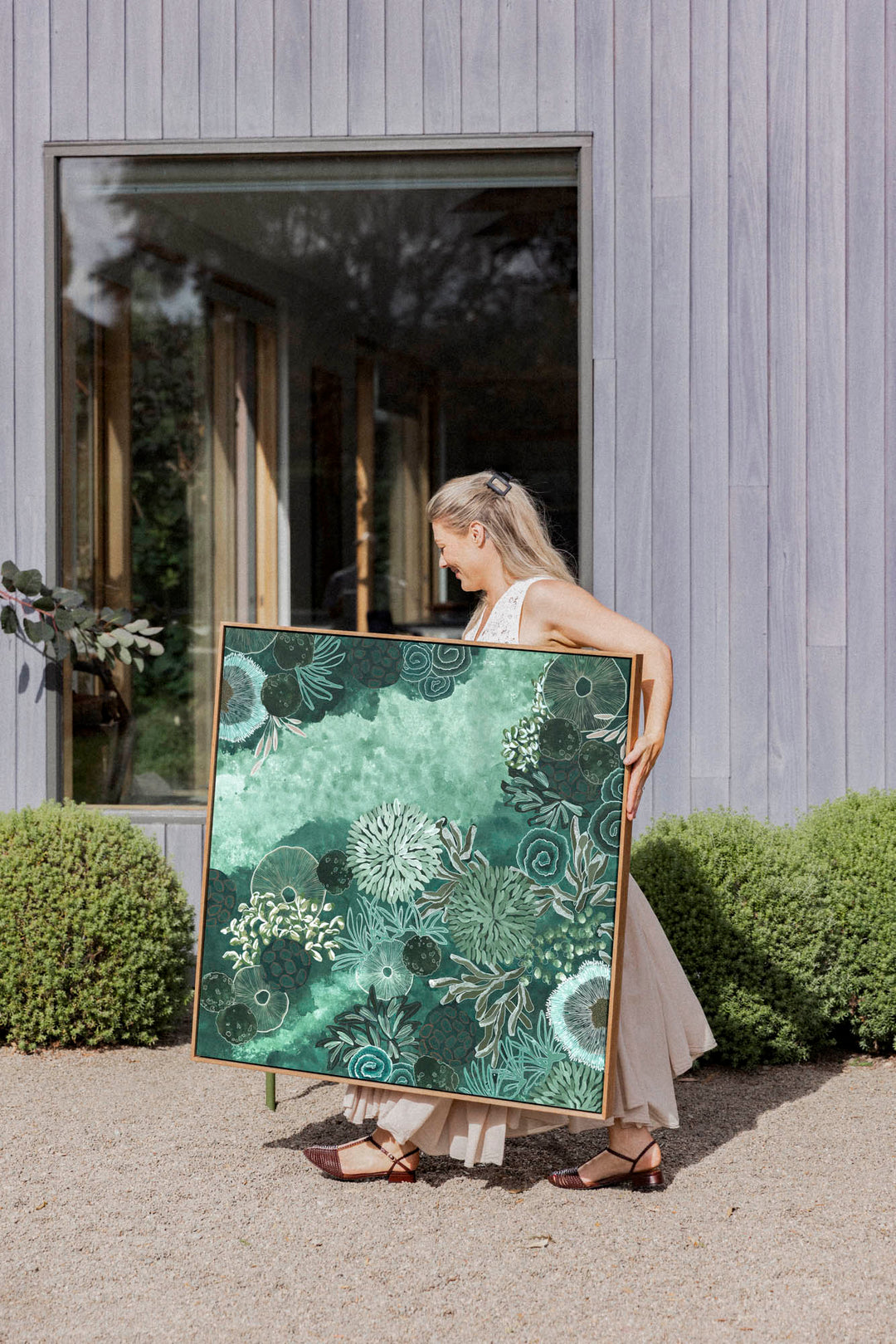 Beneath Turquoise Bay Print