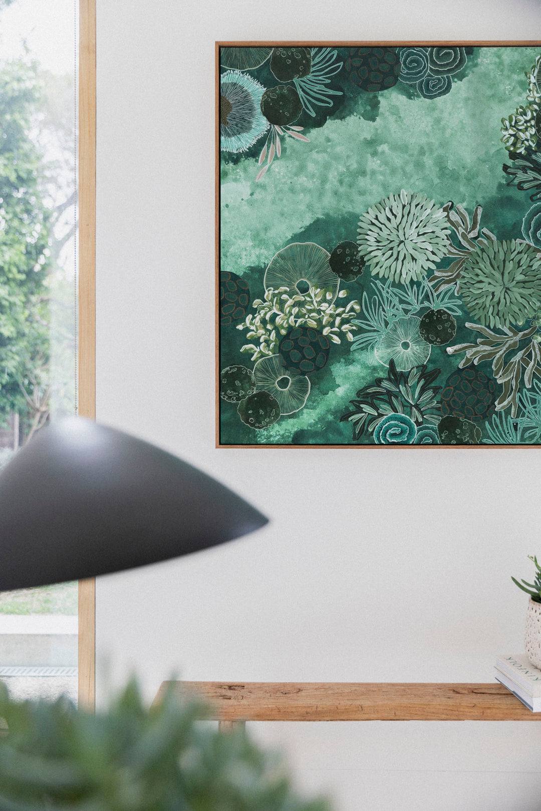 Beneath Turquoise Bay Print