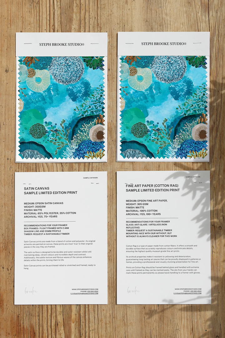 Flowers Of The Sea Limited Edition Print