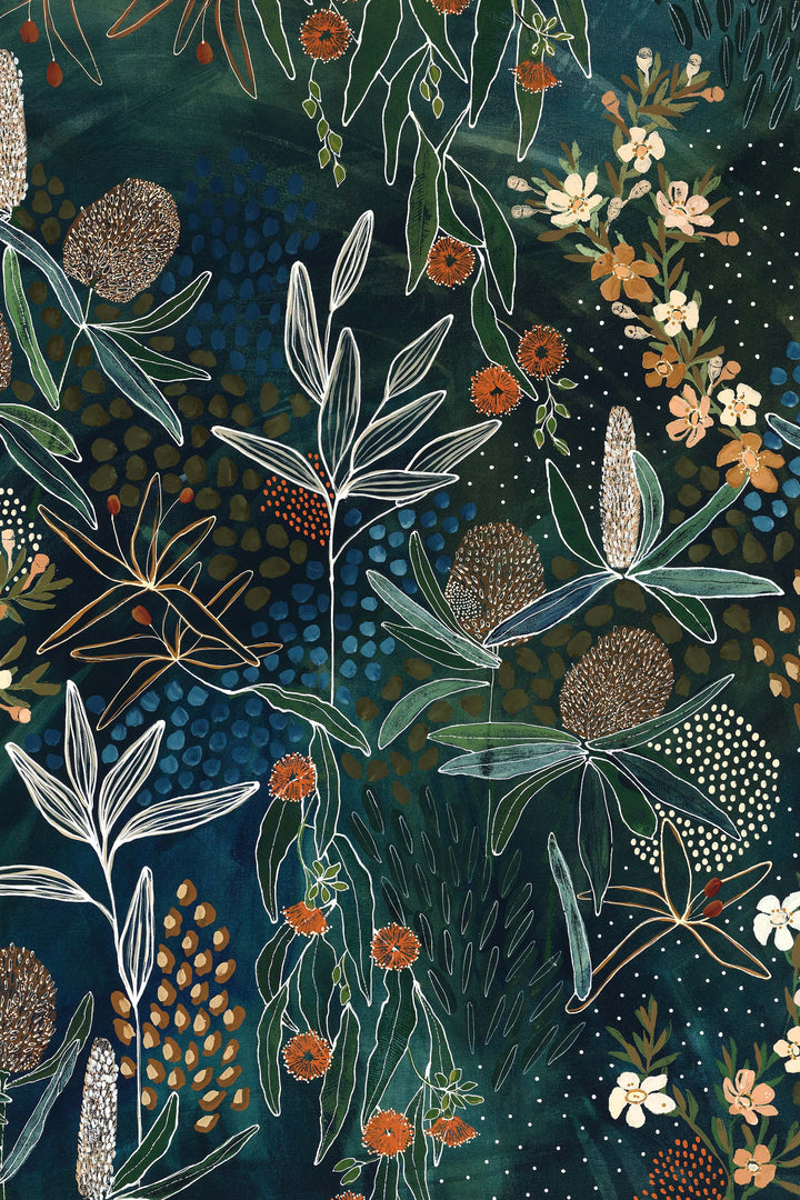 Moonlit Manuka Print