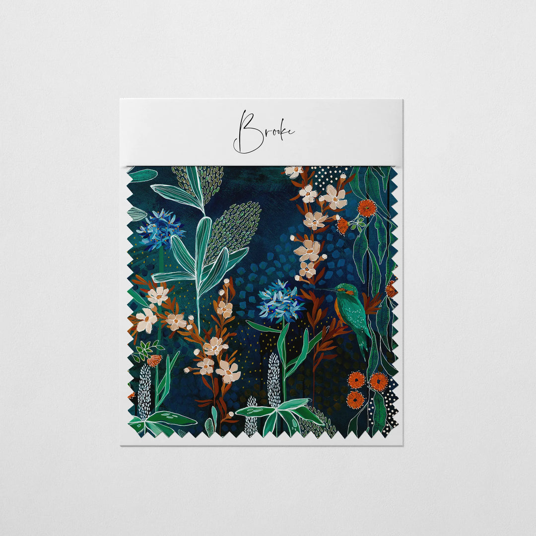 Sample Swatch - River Kingfisher