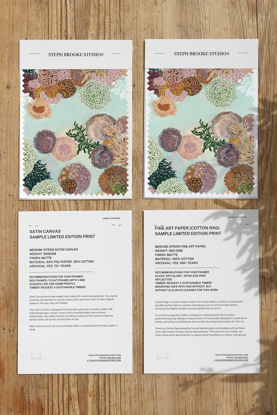 The Shallows Of Coral Bay Limited Edition Print