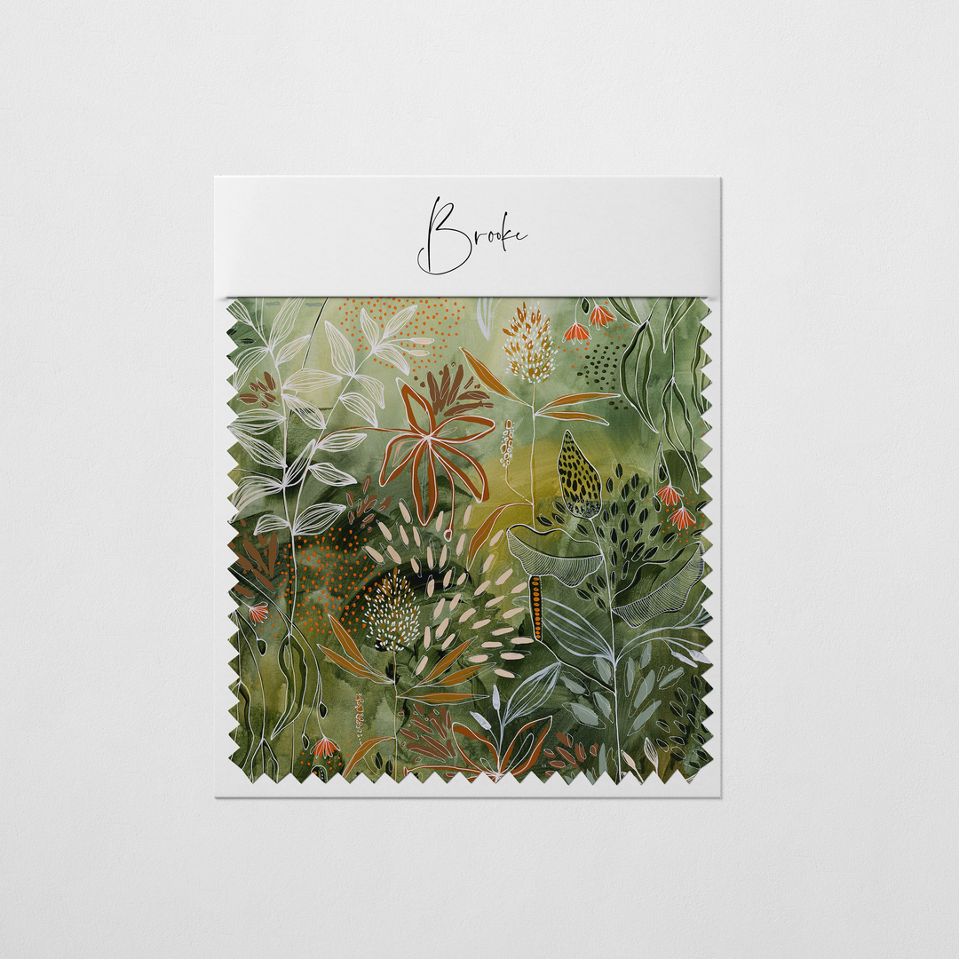 Sample Swatch - Wattlebird Burrow