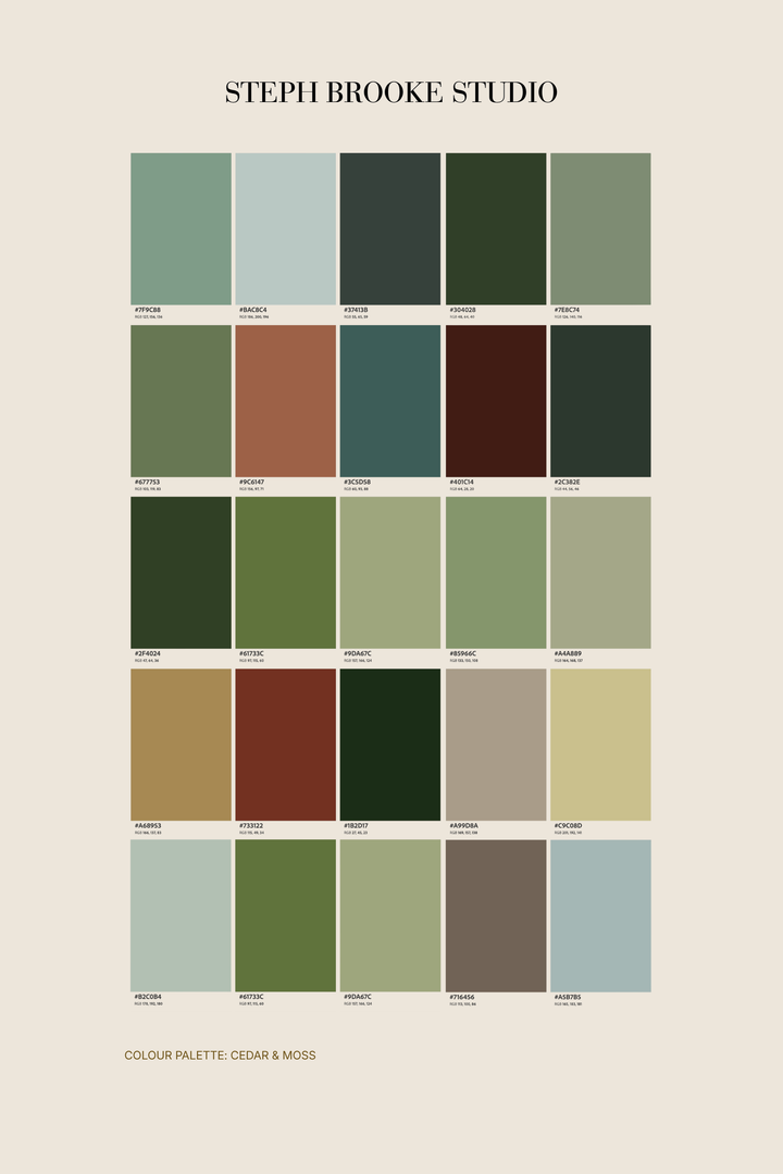 Cedar And Moss - Open Edition Print